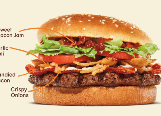 Burger King candied bacon whopper