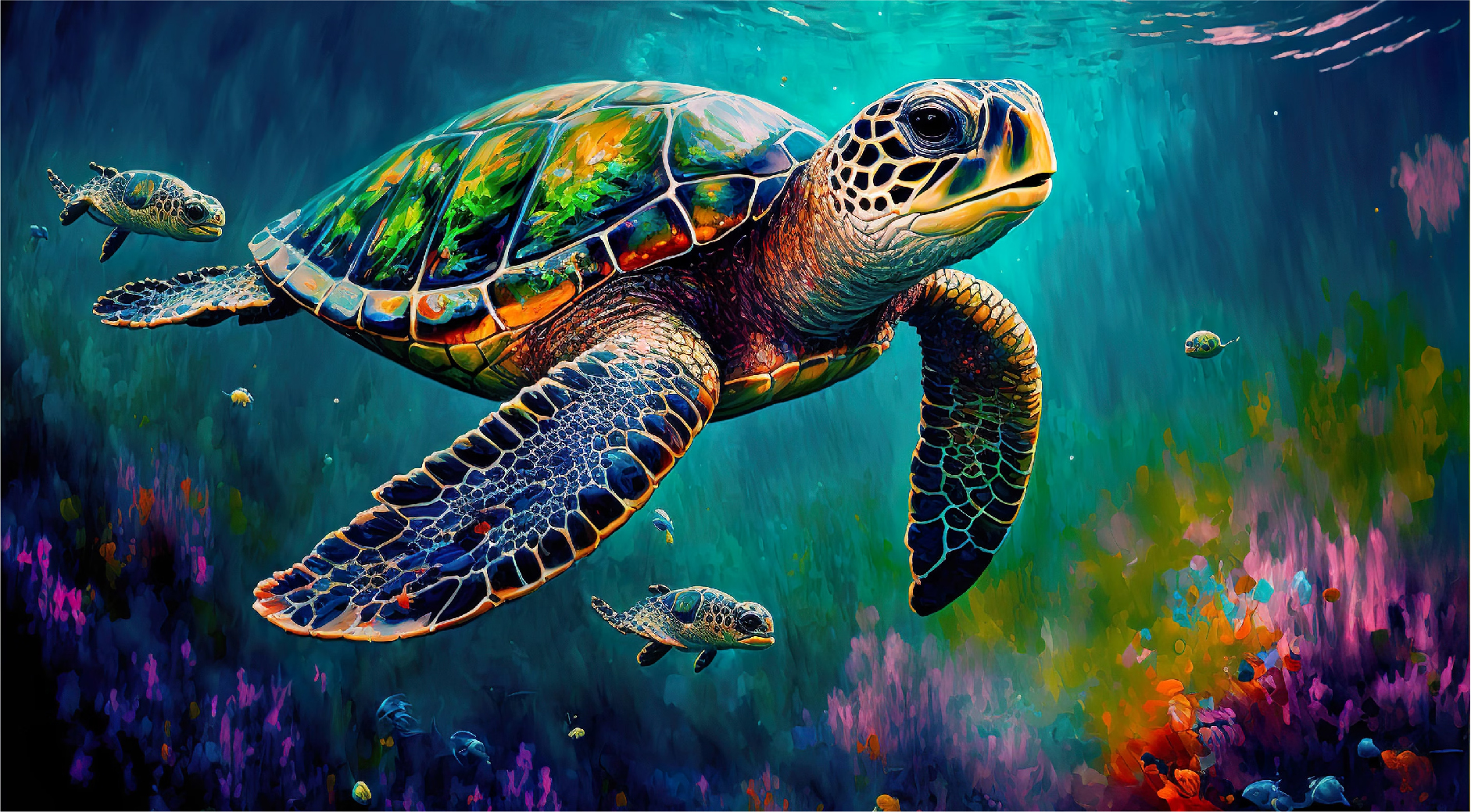 The Enchanting World of Sea Turtle Painted Art A Comprehensive Guide