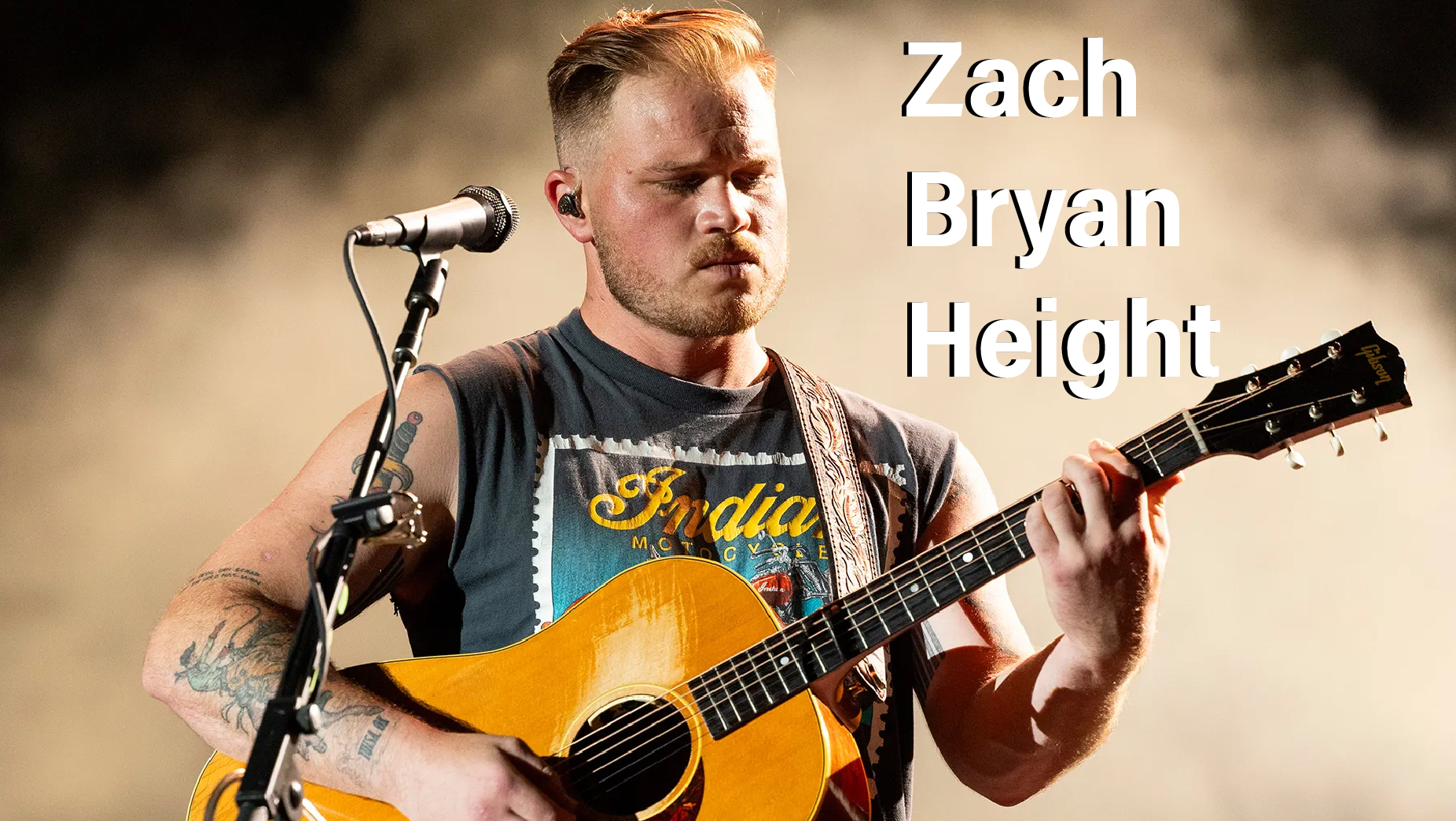 Zach Bryan Height: Everything You Wanted to Know