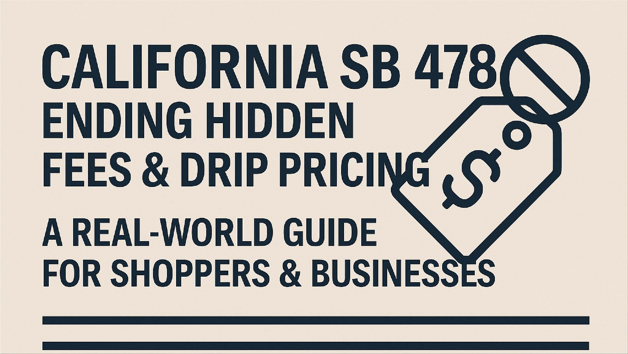 California SB 478: A Real-World Guide For Owners And Shoppers