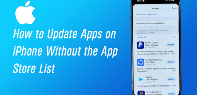 How to Update Apps on iPhone