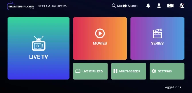 Smarters Player Lite A Reliable